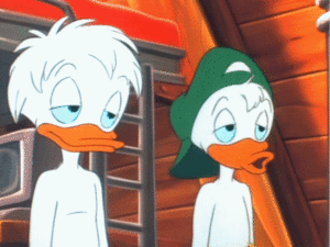 Walt Disney Gifs - Dewey Duck & Louie Duck
