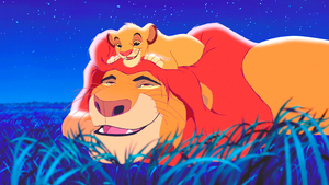  Walt ディズニー Screencaps - Mufasa & Simba