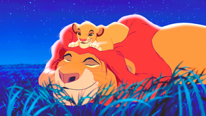  Walt Дисней Screencaps - Mufasa & Simba