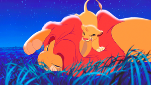 Walt डिज़्नी Screencaps - Mufasa & Simba