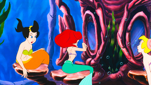  Walt ディズニー Screencaps – Princess Adella, Princess Ariel & Princess Andrina
