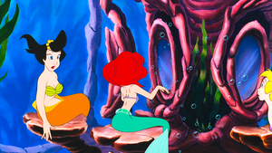 Walt 디즈니 Screencaps – Princess Adella, Princess Ariel & Princess Andrina