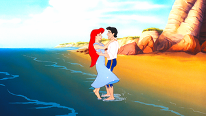  Walt 디즈니 Screencaps – Princess Ariel & Prince Eric