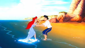  Walt ডিজনি Screencaps – Princess Ariel & Prince Eric