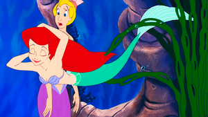  Walt 迪士尼 Screencaps - Princess Ariel & Princess Andrina