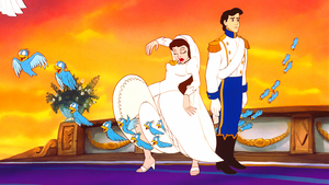  Walt 迪士尼 Screencaps – Scuttle, The Blue Birds, Vanessa & Prince Eric