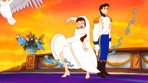  Walt डिज़्नी Screencaps – Scuttle, The Blue Birds, Vanessa & Prince Eric