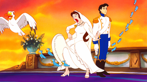  Walt 迪士尼 Screencaps – Scuttle, The Blue Birds, Vanessa & Prince Eric