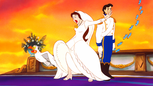  Walt 迪士尼 Screencaps – Scuttle, Vanessa, The Blue Birds & Prince Eric