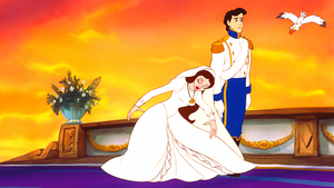  Walt 迪士尼 Screencaps – Vanessa, Prince Eric & Scuttle