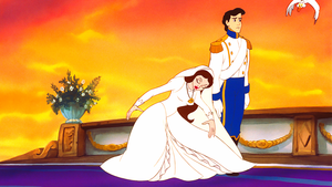  Walt 迪士尼 Screencaps – Vanessa, Prince Eric & Scuttle