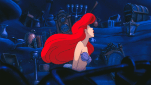  Walt 디즈니 Slow Motion Gifs - Princess Ariel