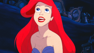  Walt ডিজনি Slow Motion Gifs - Princess Ariel