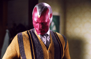 Wanda/Vision Gif - Don't Touch That Dial