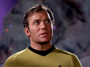 William Shatner as James T. Kirk | Star Trek