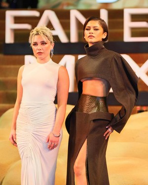  Zendaya and Florence Pugh | Dune: Part Two fã Event | Mexico City, Mexico | February 6, 2024
