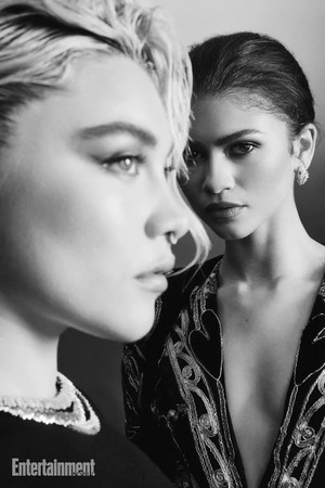  Zendaya and Florence Pugh for Entertainment Weekly (2024)