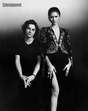  Zendaya and Timothée Chalamet for Entertainment Weekly (2024)