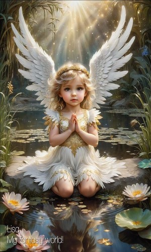  beautiful little Angel 😇⋆｡‧˚ʚ🍓ɞ˚‧｡⋆