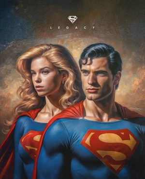  Superman and supergirl