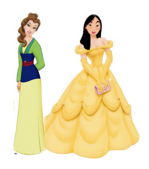  Belle and মুলান