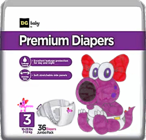Birdo-themed DG Premium Diapers
