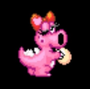  Birdo when she winks at wewe in SMA.