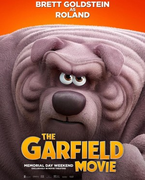  Brett Goldstein as Roland | The Garfield Movie | Character posters