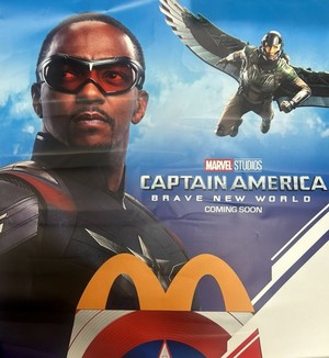  Captain America: bravo New World | McDonalds