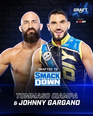  DIY: Tommaso Ciampa and Johnny Gargano | 2024 美国职业摔跤 Draft on Night Two | April 29, 2024
