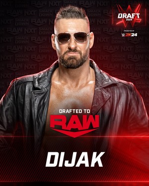  Dijk | 2024 WWE Draft on Night Two | April 29, 2024