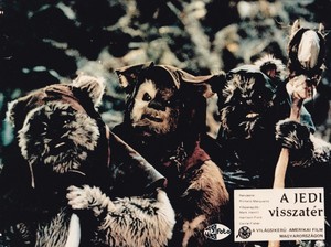  Ewoks | estrela Wars: Episode VI - Return of the Jedi | Hungarian lobby card | 1983