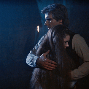  Han and Leia | stella, star Wars: Episode VI — Return of the Jedi | 1983