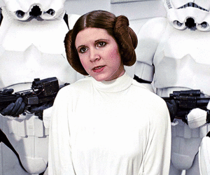  Leia Organa | nyota Wars: Episode IV – A New Hope | 1977