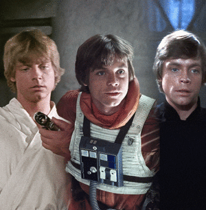  Mark Hamill as Luke Skywalker | ster Wars original trilogy