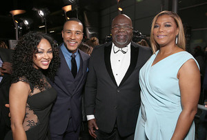  Meagan Good, T.D. Jakes and Queen Latifah