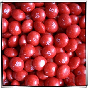  Red stroberi Skittles