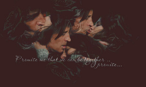  Rumplestilskin/Belle achtergrond - Promise Me That We Can Be Together