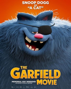  Snoop Dogg as A Cat | The Garfield Movie | Character posters