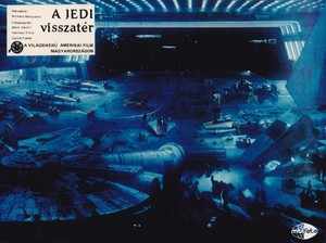  estrela Wars: Episode VI - Return of the Jedi | Hungarian lobby card | 1983