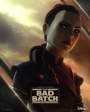  Fennec Shand | stella, star Wars: The Bad Batch | Promotional poster