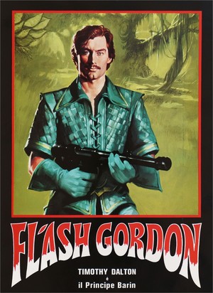  Timothy Dalton as Prince Barin | Flash Gordon | Italian Lobbycards | 1980