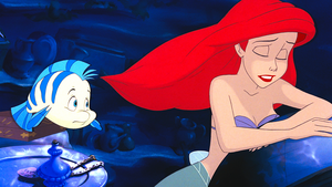  Walt Дисней Screencaps – камбала & Princess Ariel