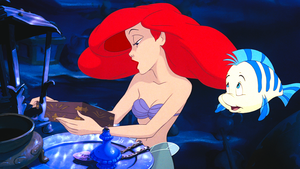  Walt Disney Screencaps – Princess Ariel & فلاؤنڈر, موآ