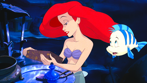 Walt Disney Screencaps – Princess Ariel & Flounder