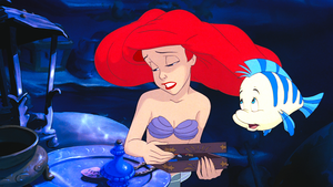  Walt Disney Screencaps – Princess Ariel & platessa, passera pianuzza