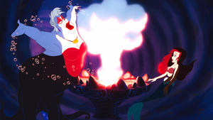 Walt Disney Screencaps - Ursula & Princess Ariel