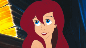Walt Disney Slow Motion Gifs - Princess Ariel