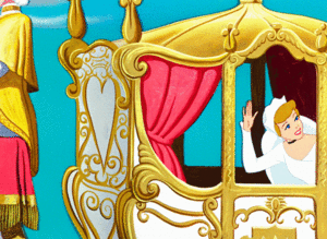  Walt Disney Slow Motion Gifs - Princess Sinderella & Prince Charming