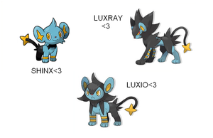  luxray evolution